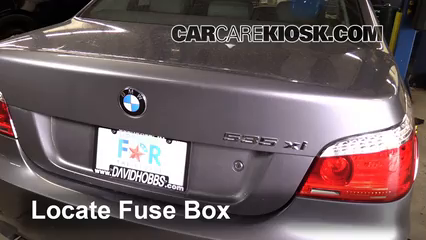 2008 BMW 535xi 3.0L 6 Cyl. Turbo Sedan Fusible (moteur) Contrôle